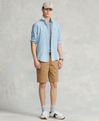 Мужская рубашка Polo Ralph Lauren Long Sleeve Classic-Fit Chambray
