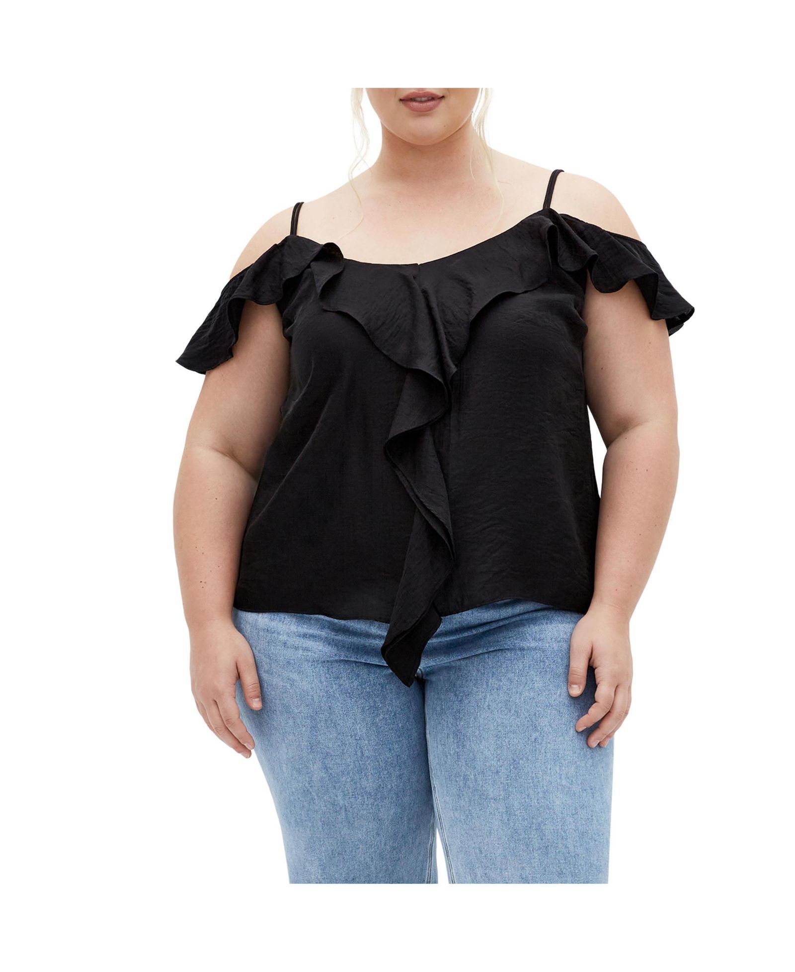 Топ Plus Size CITY CHIC Aliya