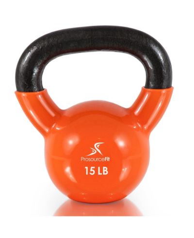ProsourceFit Гиря с виниловым покрытием, 15lb