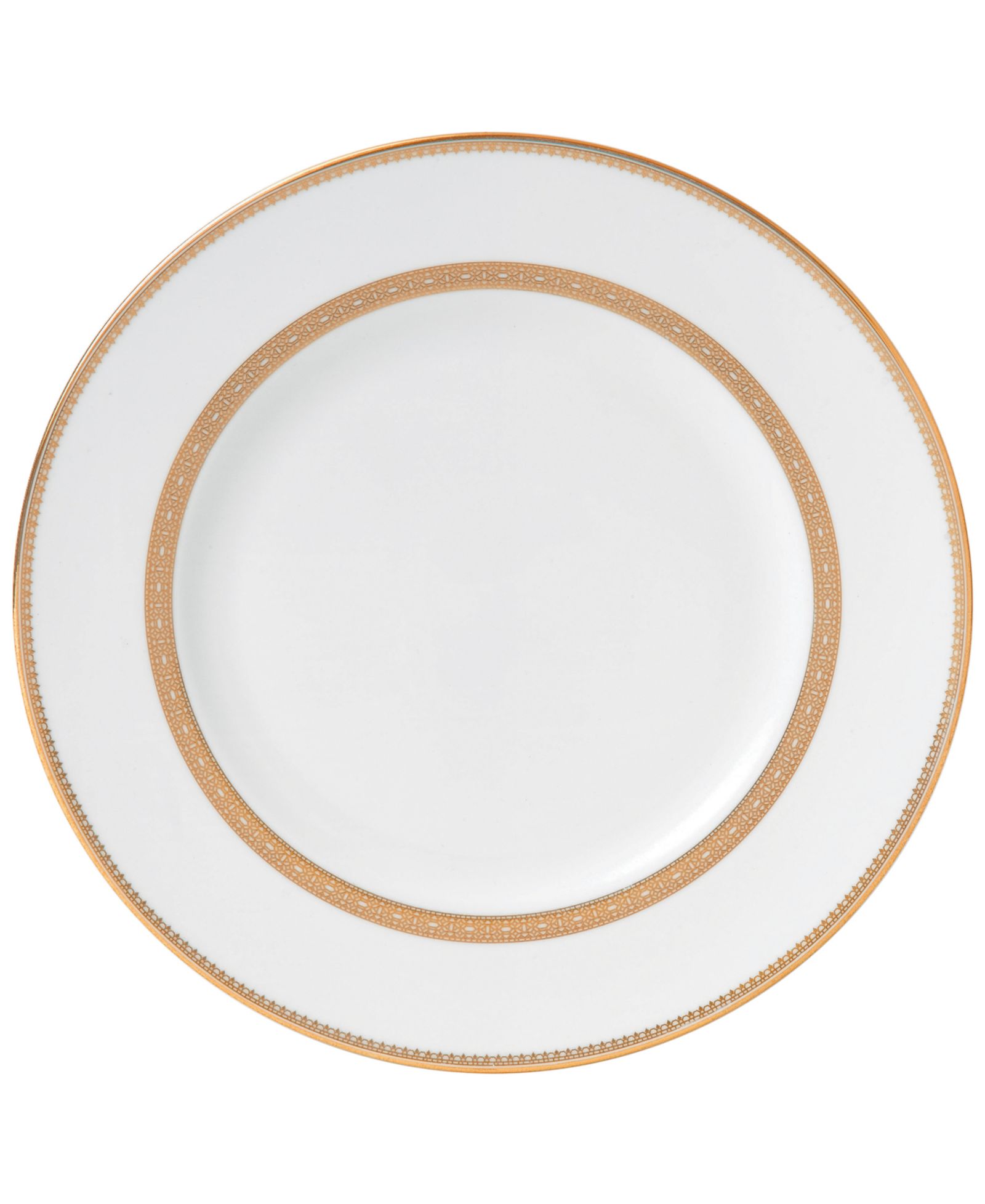 Vera Wang Wedgwood Dinnerware, Lace Gold Dinner Plate