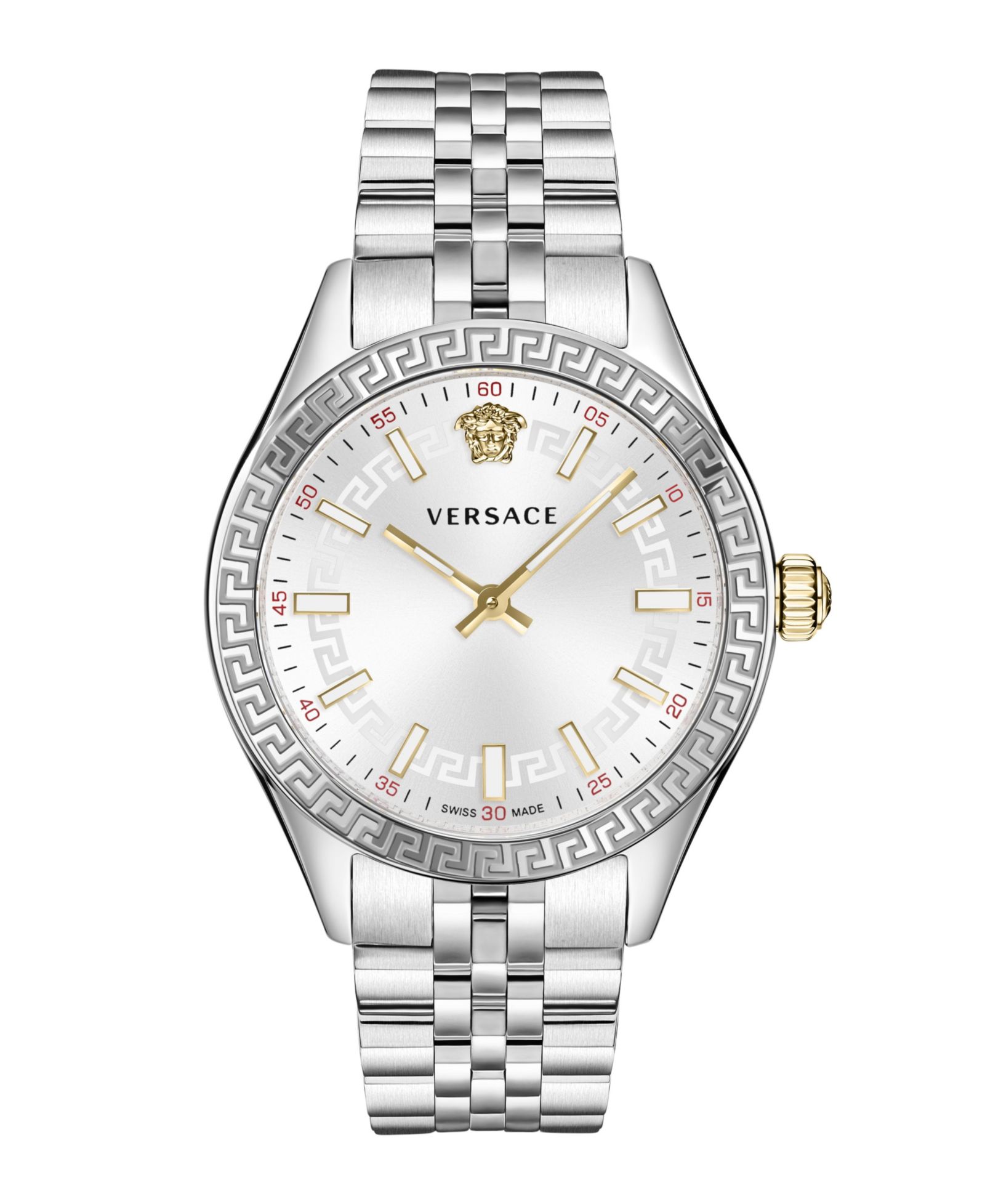 Часы Versace Hellenyium Silver Stainless Steel, 36mm
