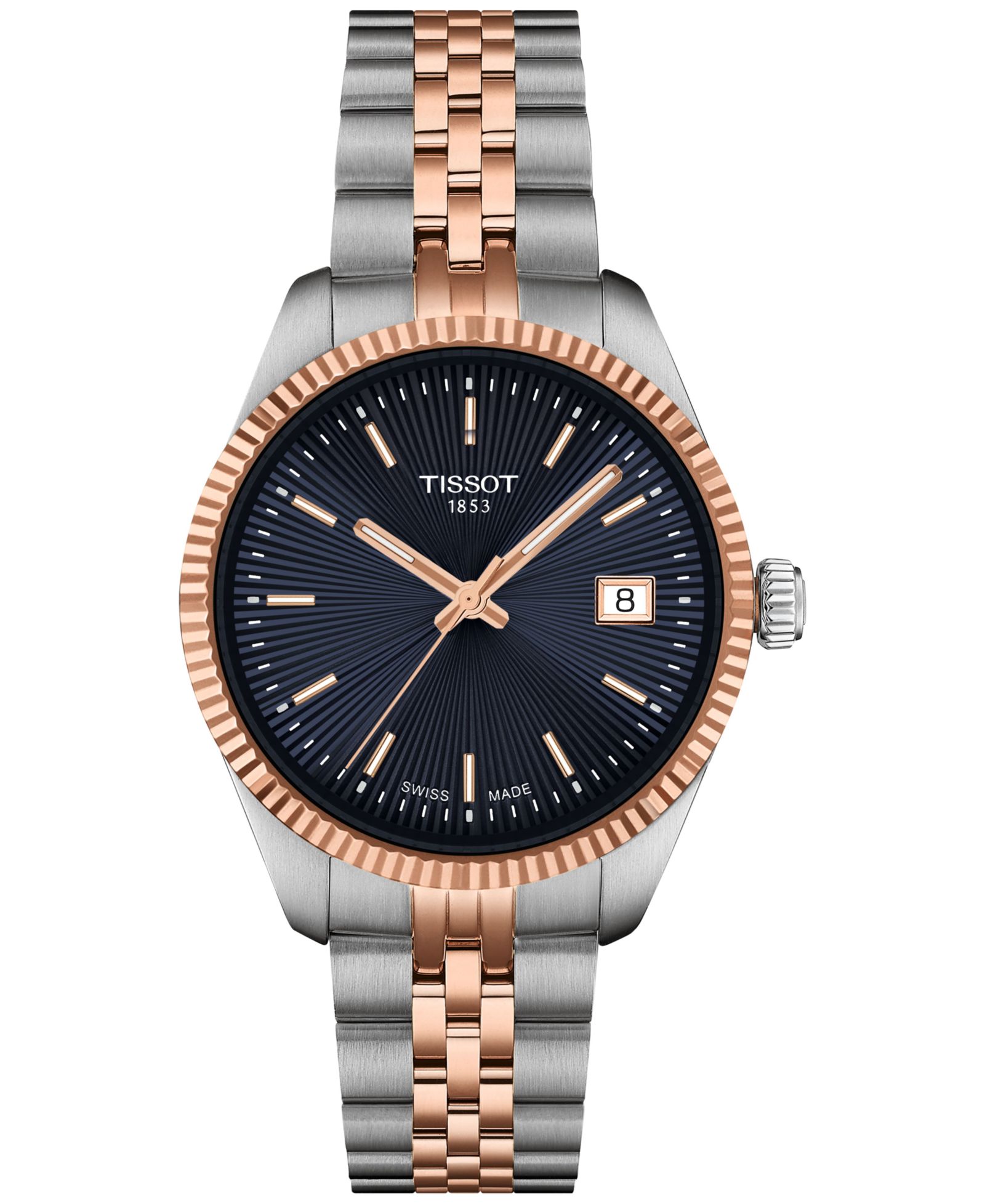Часы Tissot Women's Swiss Ballade Two-Tone Stainless Steel Bracelet 34mm