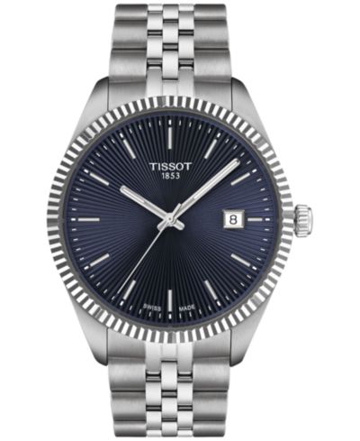 Мужские швейцарские часы Tissot Ballade из нержавеющей стали с браслетом 40mm