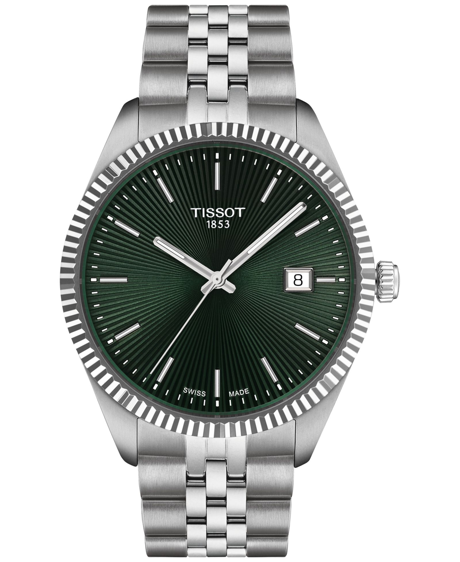 Tissot Мужские швейцарские часы Ballade, сталь, 40mm