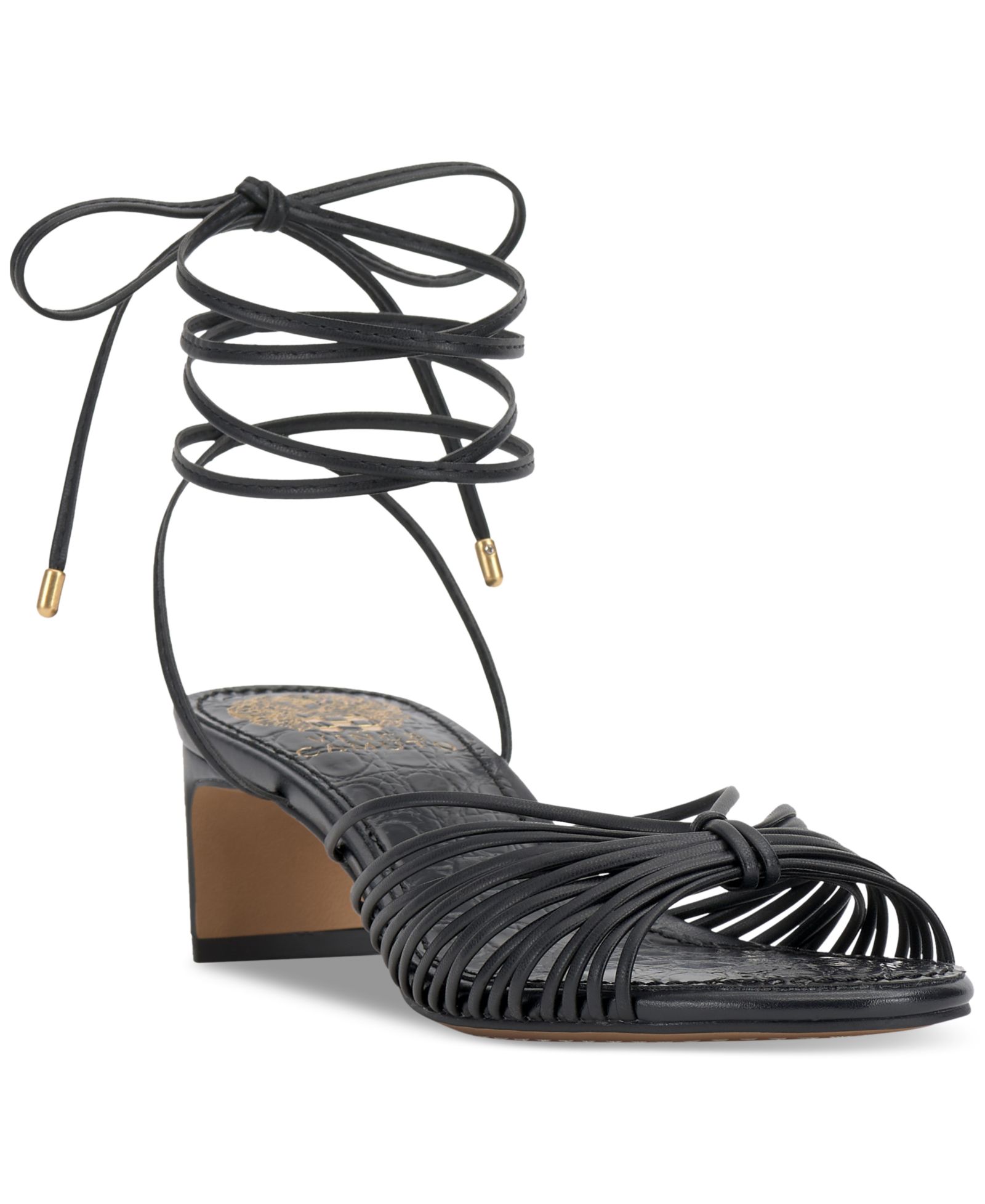 Женские босоножки Vince Camuto Lory Lace-Up Blade-Heel