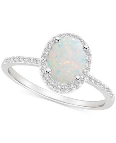 Opal / White Gold