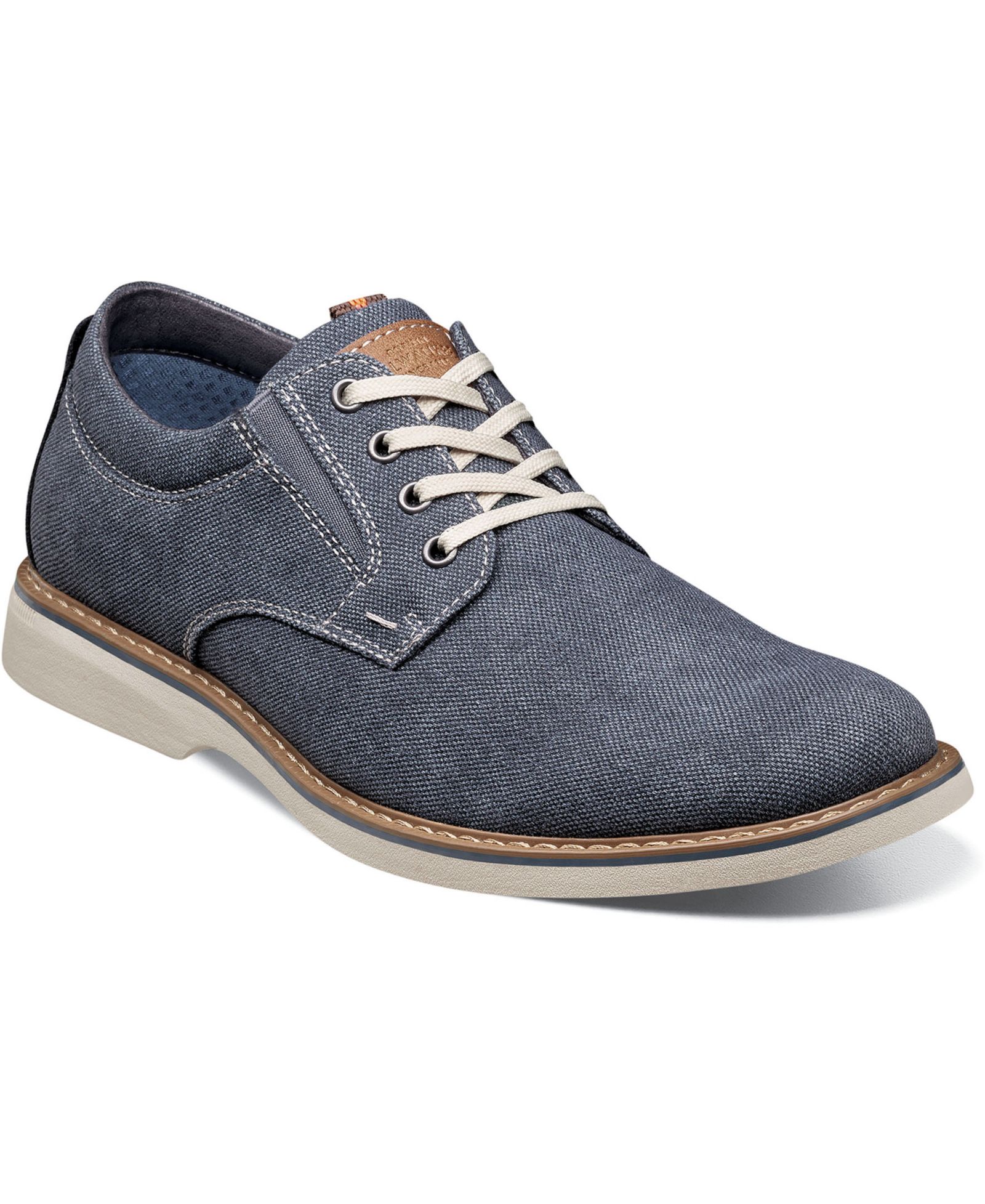 Nunn Bush Men's Otto Canvas Plain Toe Oxford Shoes
