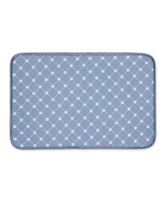 Bone Dry Trellis Print Pet Mat