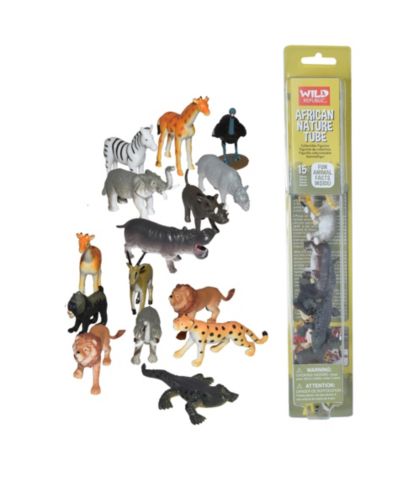 Фигурки Wild Republic Nature Tube Africa, 15 штук