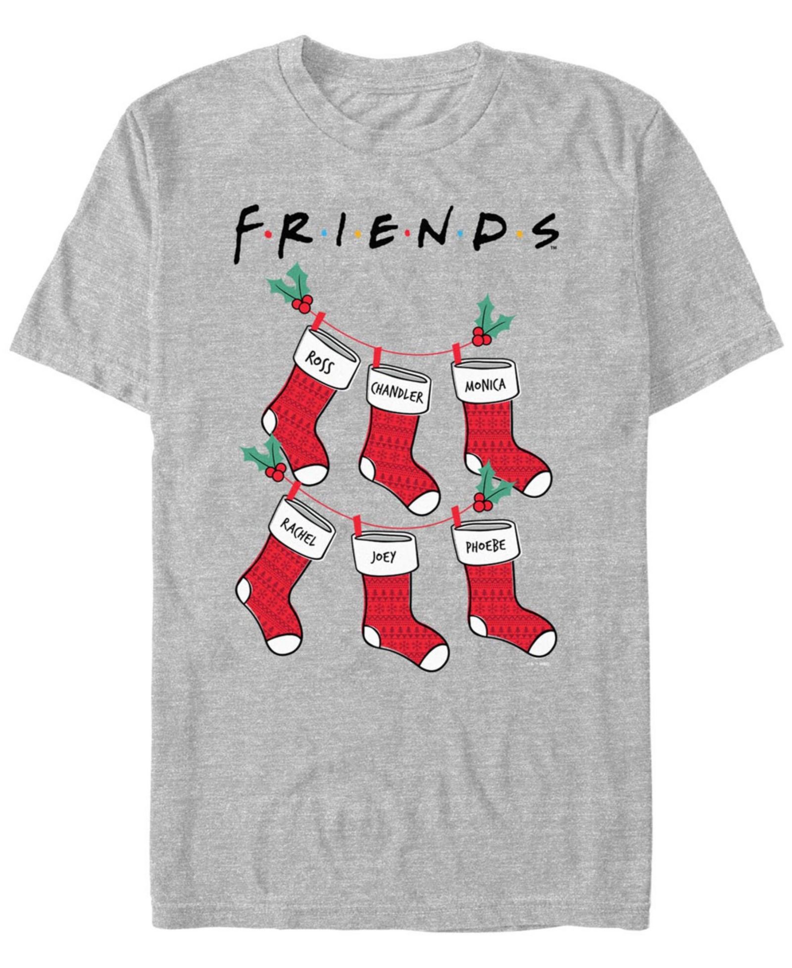 Fifth Sun Men's Friends Stockings Short Sleeve T-Shirt