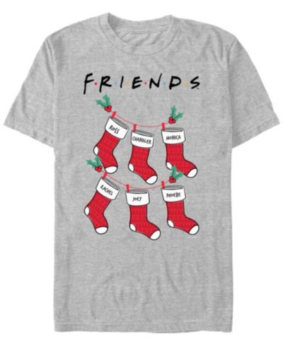 Fifth Sun Men's Friends Stockings Short Sleeve T-Shirt