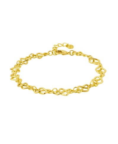 Браслет And Now This Silver and Gold Infinity Heart Link
