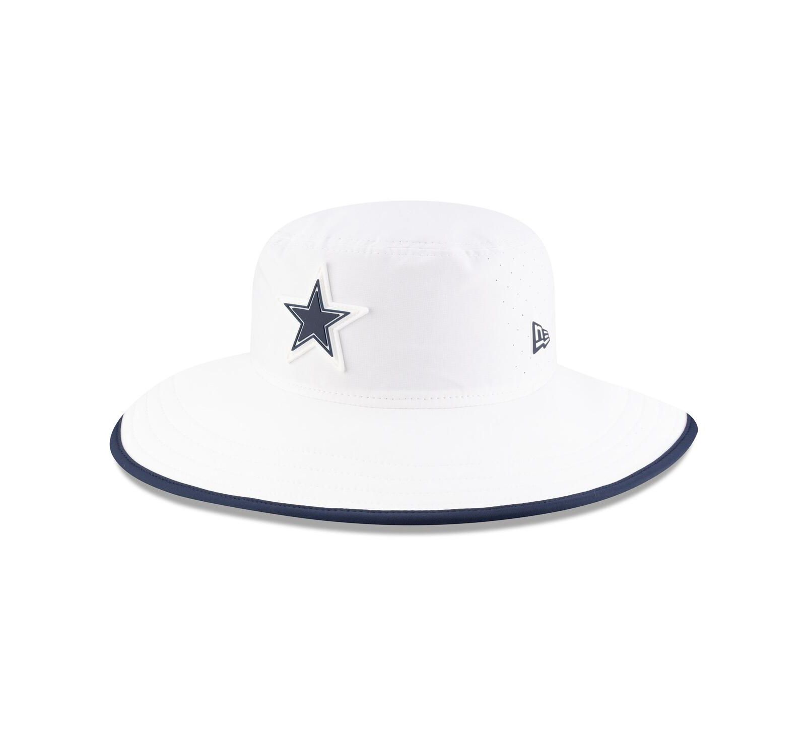 Панама New Era Men's White Dallas Cowboys 2025 NFL Training Camp