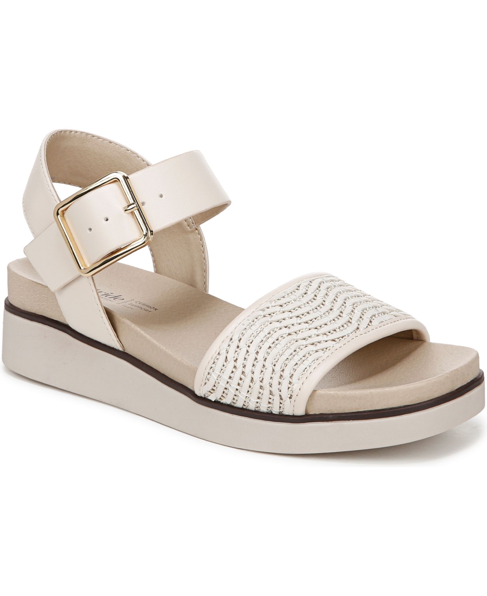 LifeStride Women's Gillian 2 Square Open Toe Platform Sandals