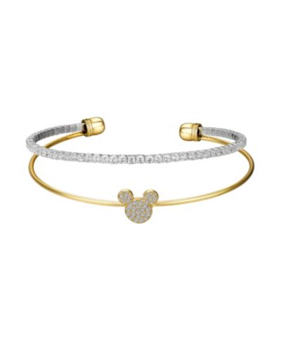 Браслет Disney Cubic Zirconia Mickey Mouse Cuff