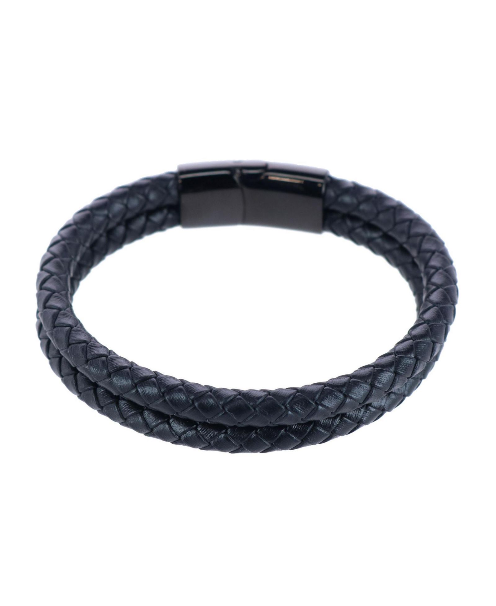 Кожаный браслет Trafalgar Loose Fit Simple 2 Band с надежным застегивающимся замком