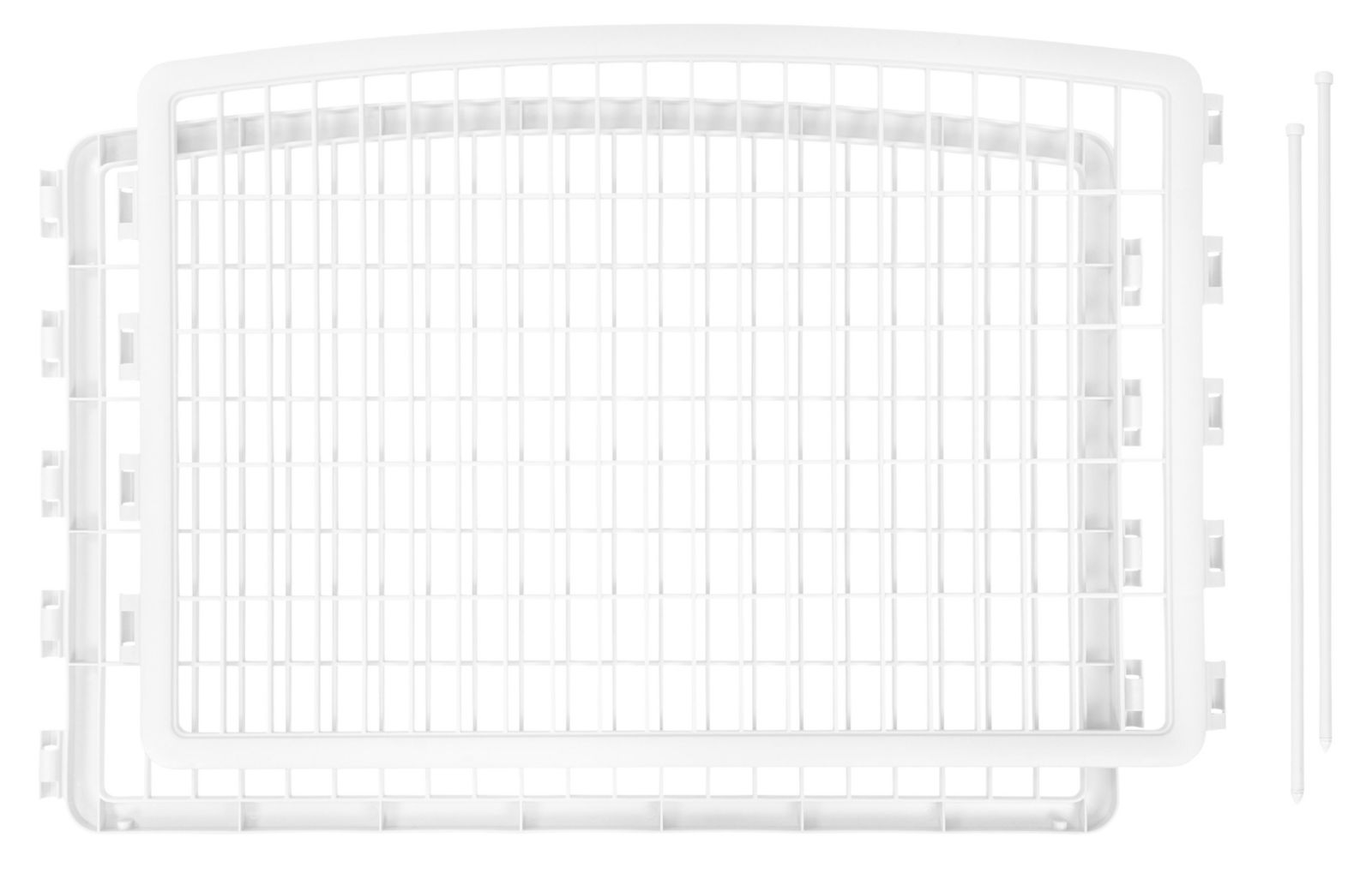 IRIS 24'' Pet Playpen 2 Panel Add-On с соединительными стержнями, для собак Small Medium