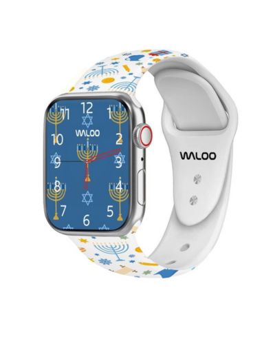 Waloo Силиконовый ремешок для Apple Watch в стиле Хануки