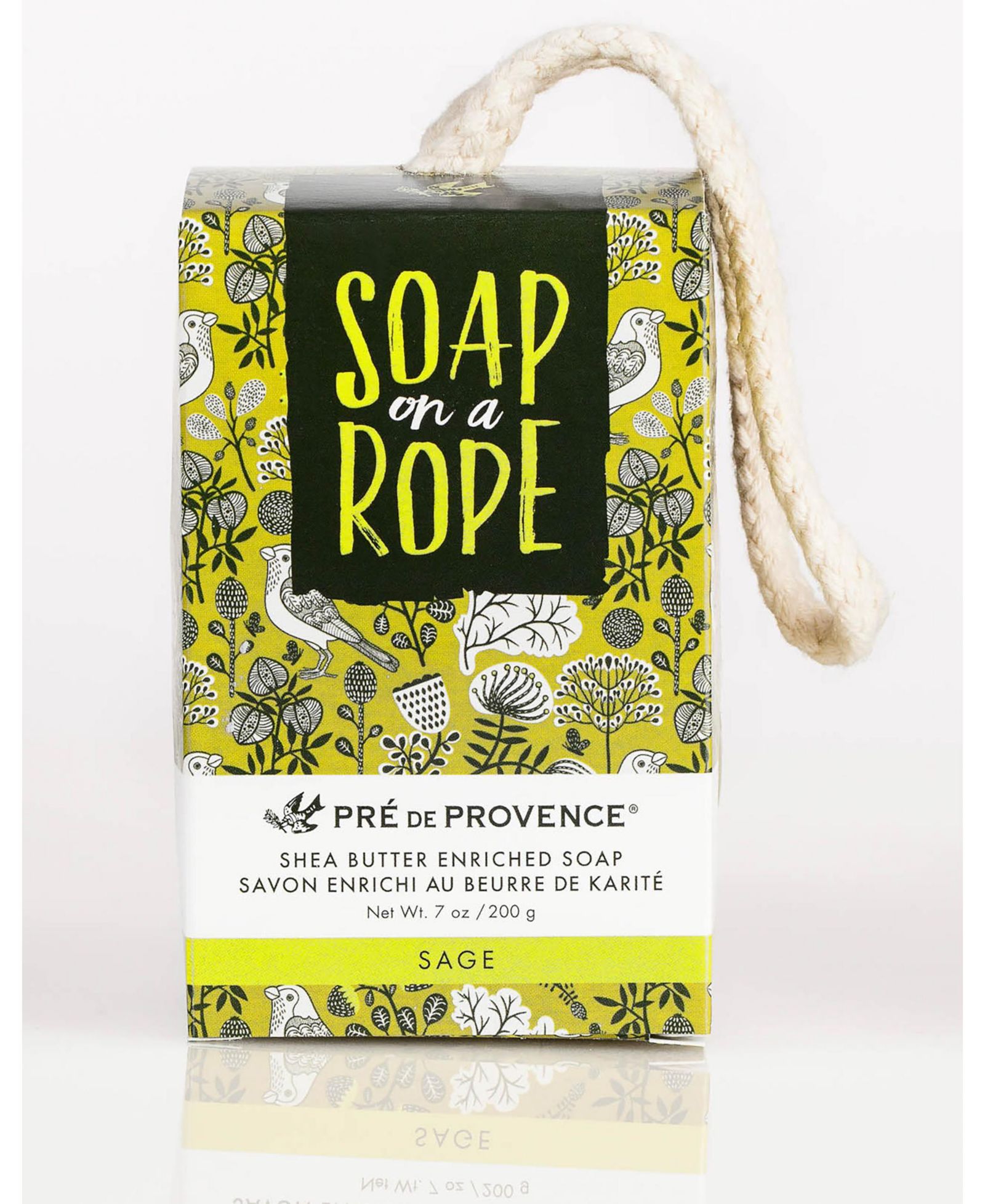 European Soaps мыло Pre de Provence на веревке, 200 G, Mirabelle