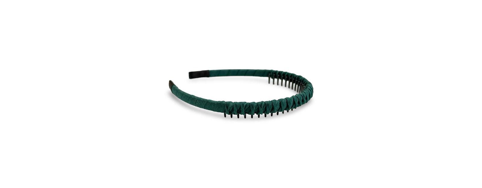 Thin Solid Headband - Green