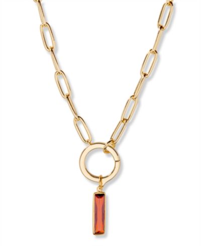 Элегантное удлиненное ожерелье brook & york Colette Birthstone