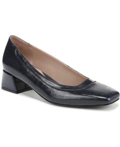 Женские туфли Naturalizer Huntley Square Toe Block Heel Pumps