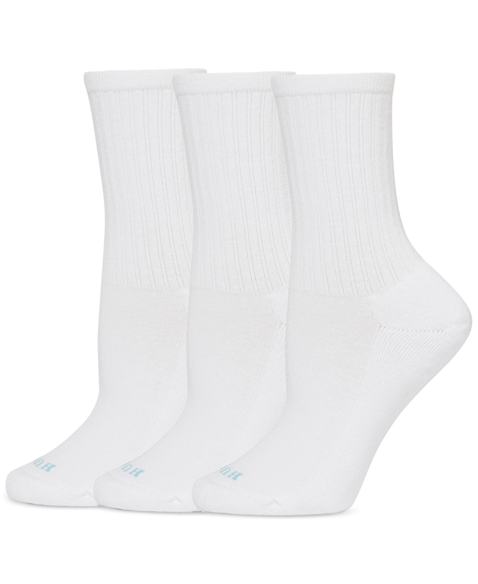 Hue Женские спортивные носки Air Cushion Crew 3-Pk. U24404