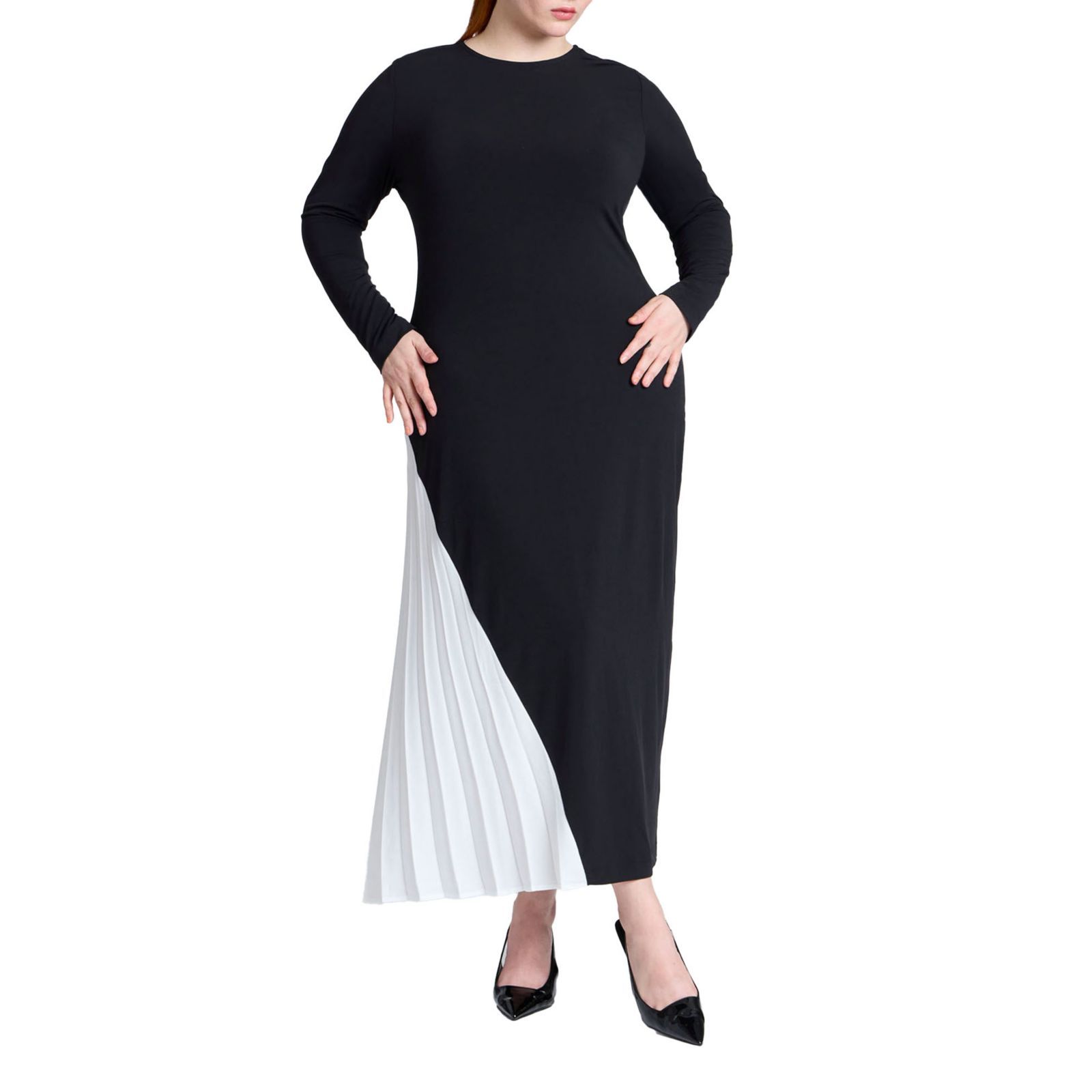 Женское платье макси ELOQUII With Pleat