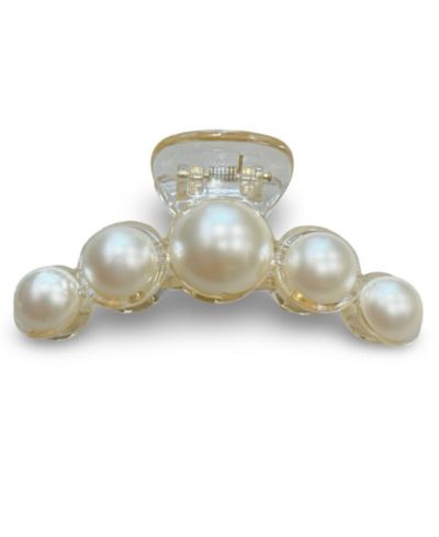 Заколка Dots Clip Pearl White