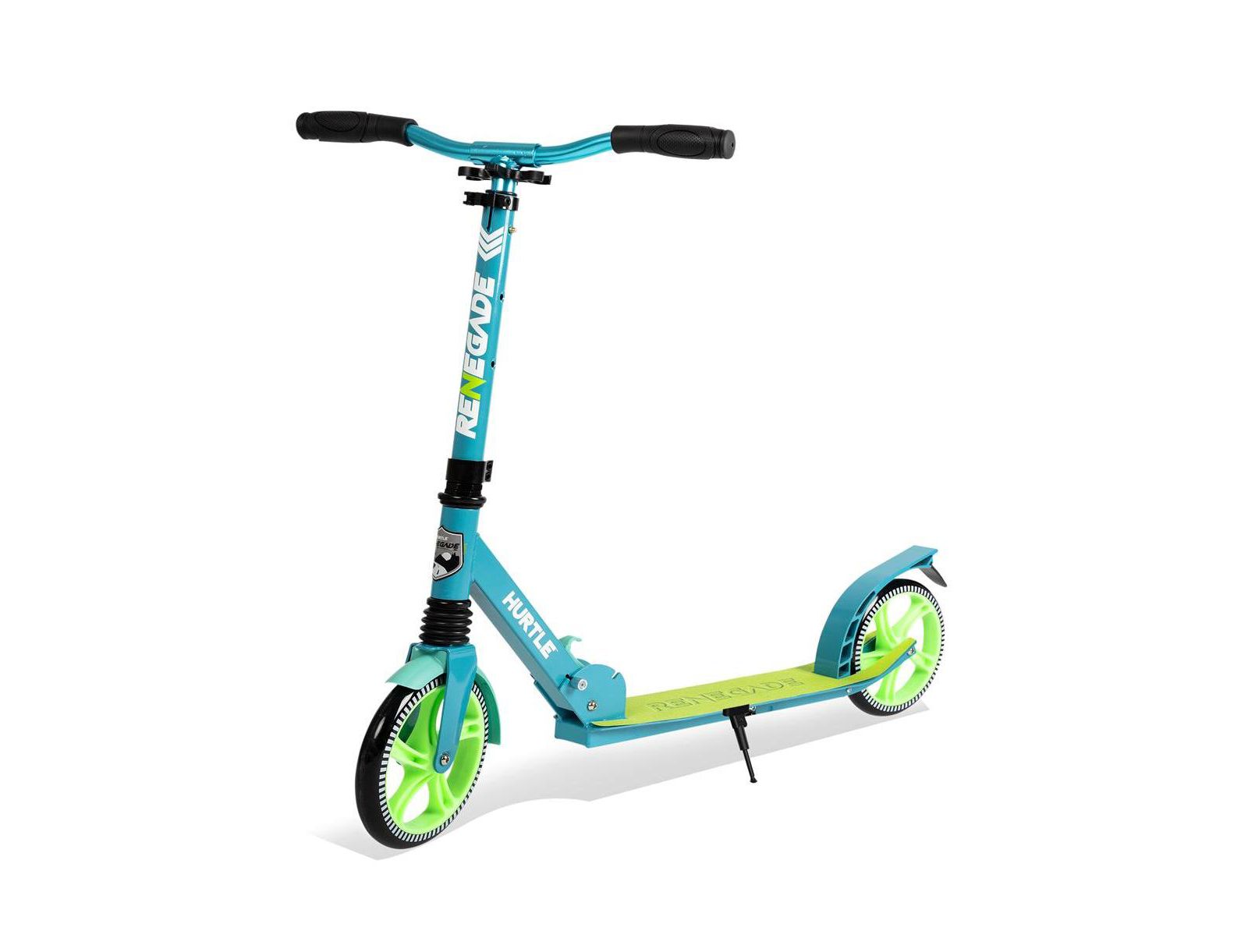Самокат Pyle Hurtle складной с регулируемым рулем — Teal Blue