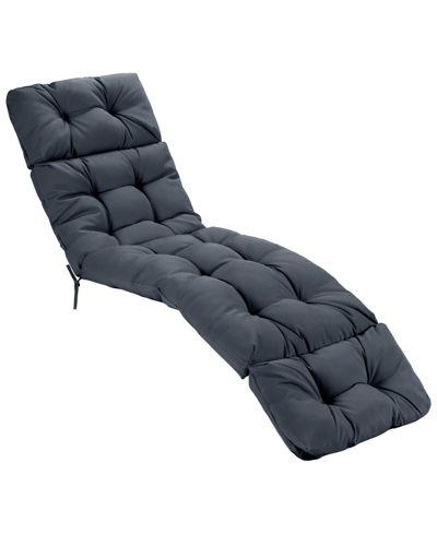 Подушка для шезлонга GOUUN Outdoor Lounge с завязками 73" x 22" x 4"