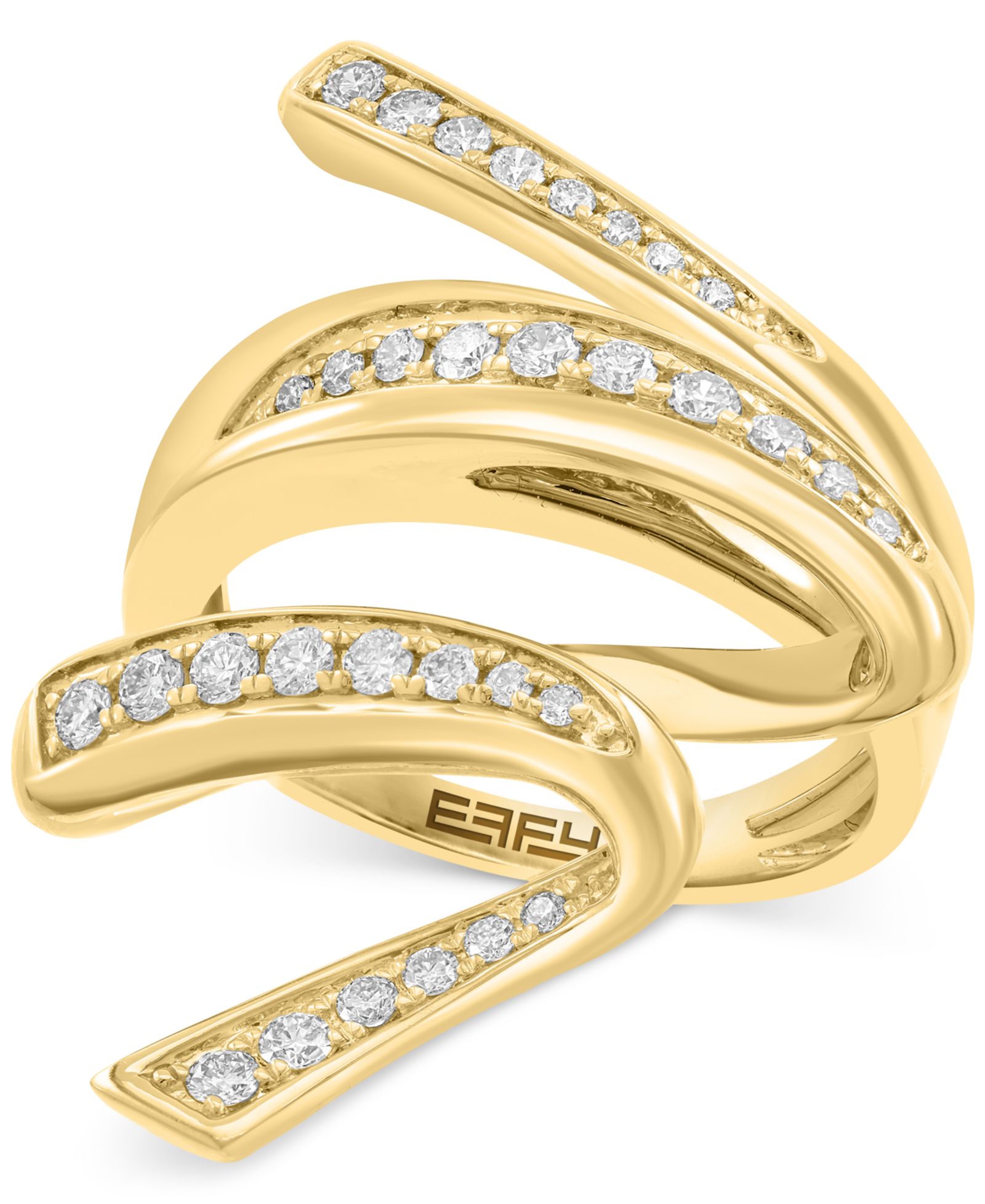 EFFY Кольцо Diamond Wrap, 14k Gold