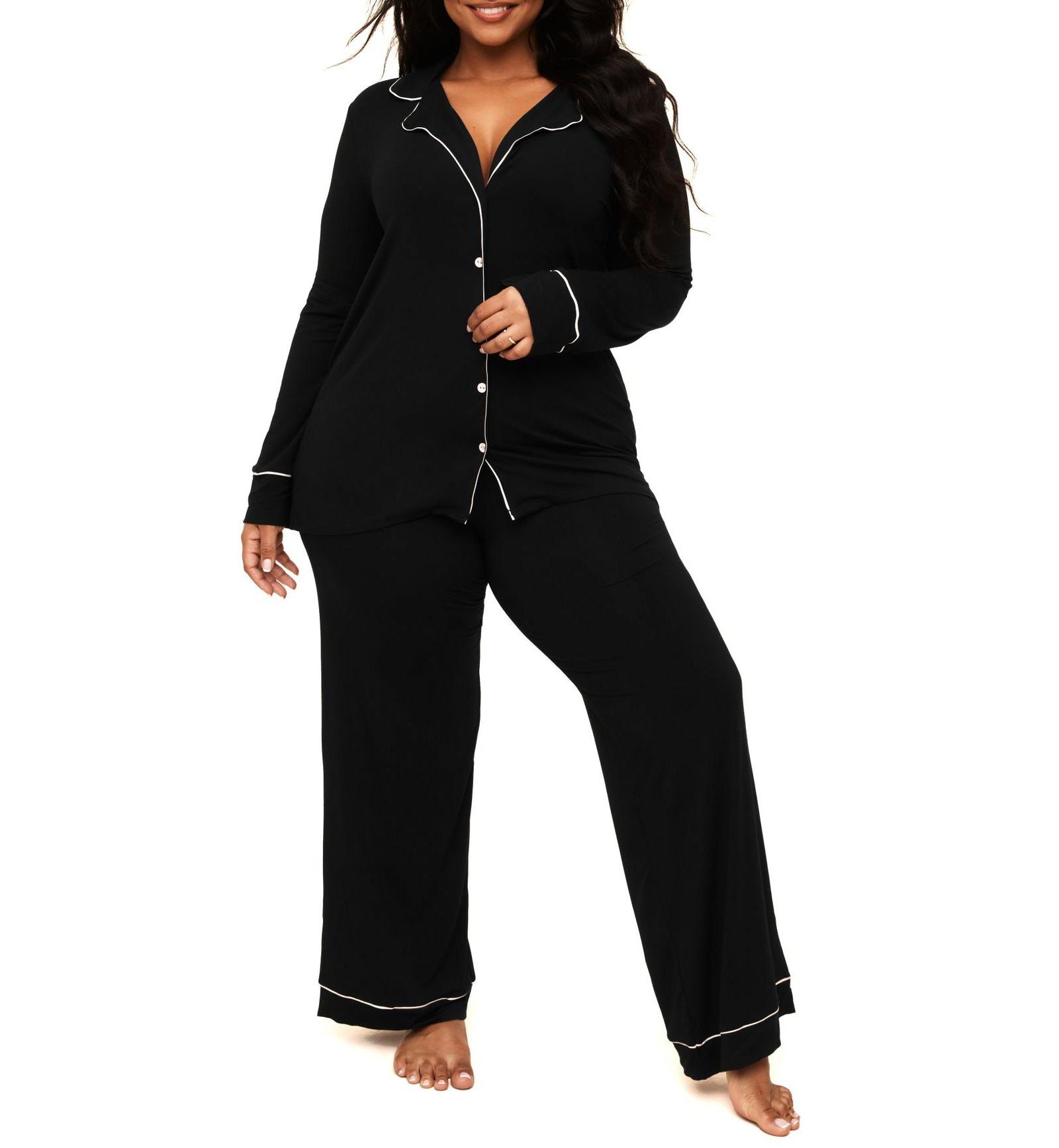 Пижамный комплект Adore Me Plus Size Matilda Long Sleeve Top and Pants
