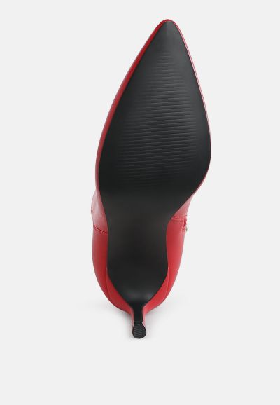Женские ботильоны London Rag Tatria Textured Stiletto Heel