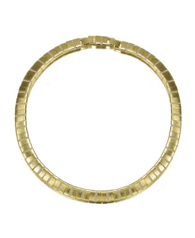 Золотое покрытие 14k, плоская стержневая цепочка Herringbone