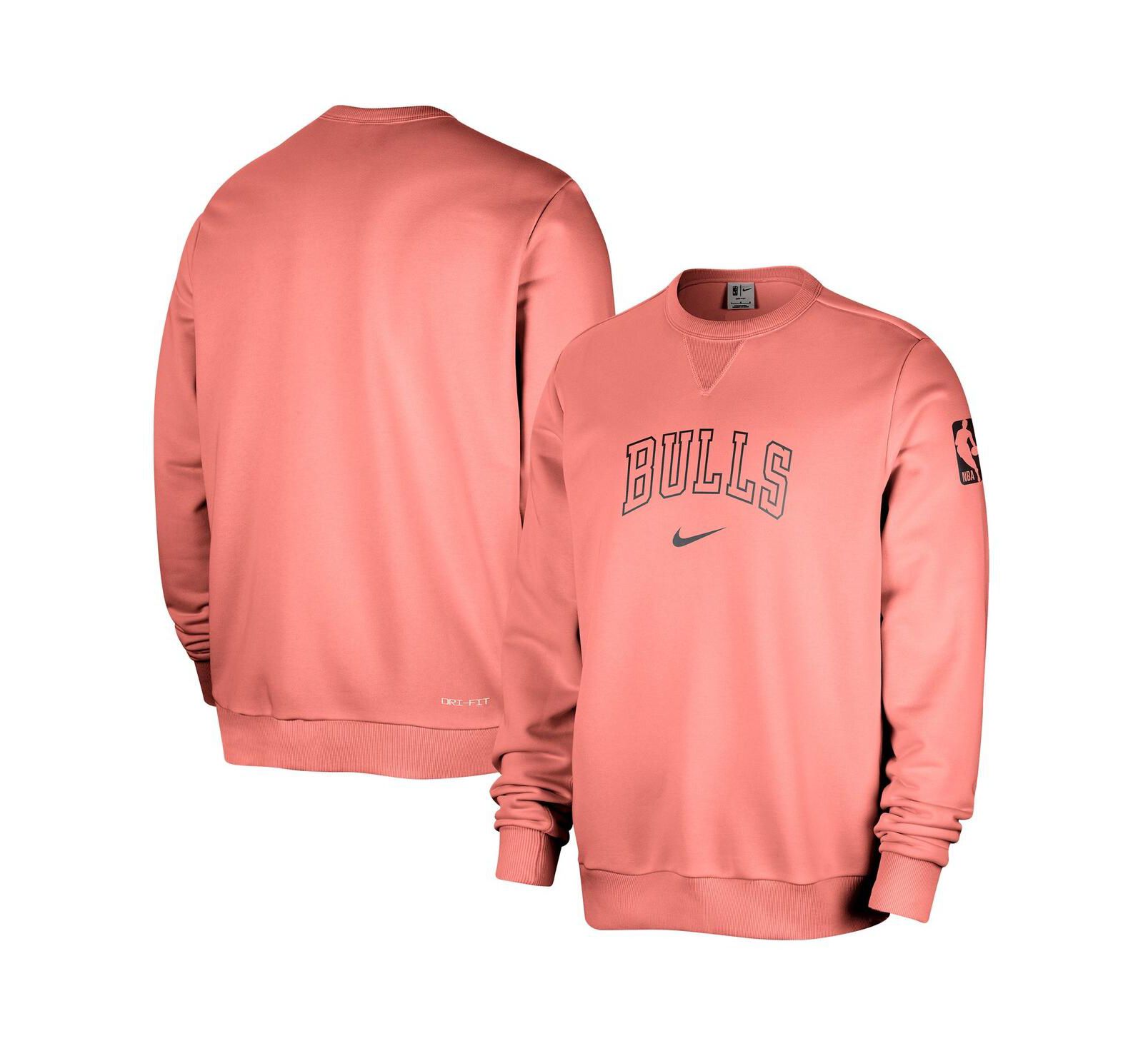 Nike Men's Red Chicago Bulls Courtside Standard Issue Performance Pullover Sweatshirt