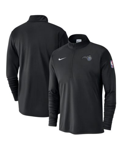 Nike Men's Black Orlando Magic 2024/25 Courtside Performance Half-Zip Top