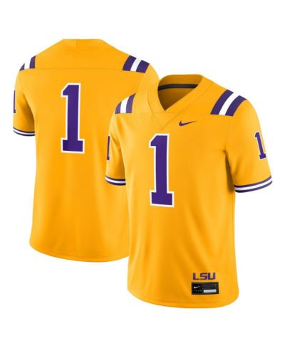 Nike Men's 1 Gold LSU Tigers Alternate Game Jersey