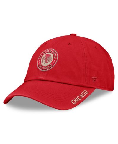 Fanatics Женская регулируемая кепка Chicago Blackhawks 2025 NHL Winter Classic, Red