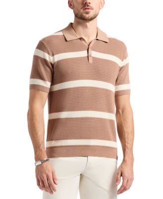 Buffalo David Bitton Мужской поло-свитер Winder Textured Striped