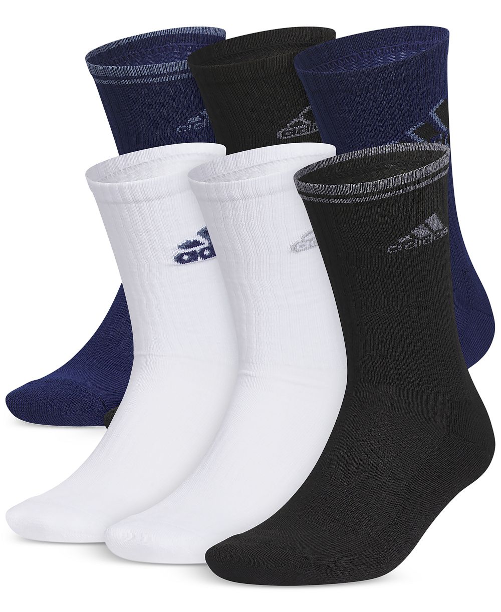 adidas Men's 6pk. Athletic Cushioned Crew Socks