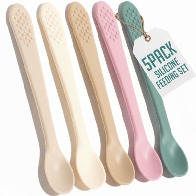 Набор ложек для малышей Sperric из пищевого силикона, BPA Free