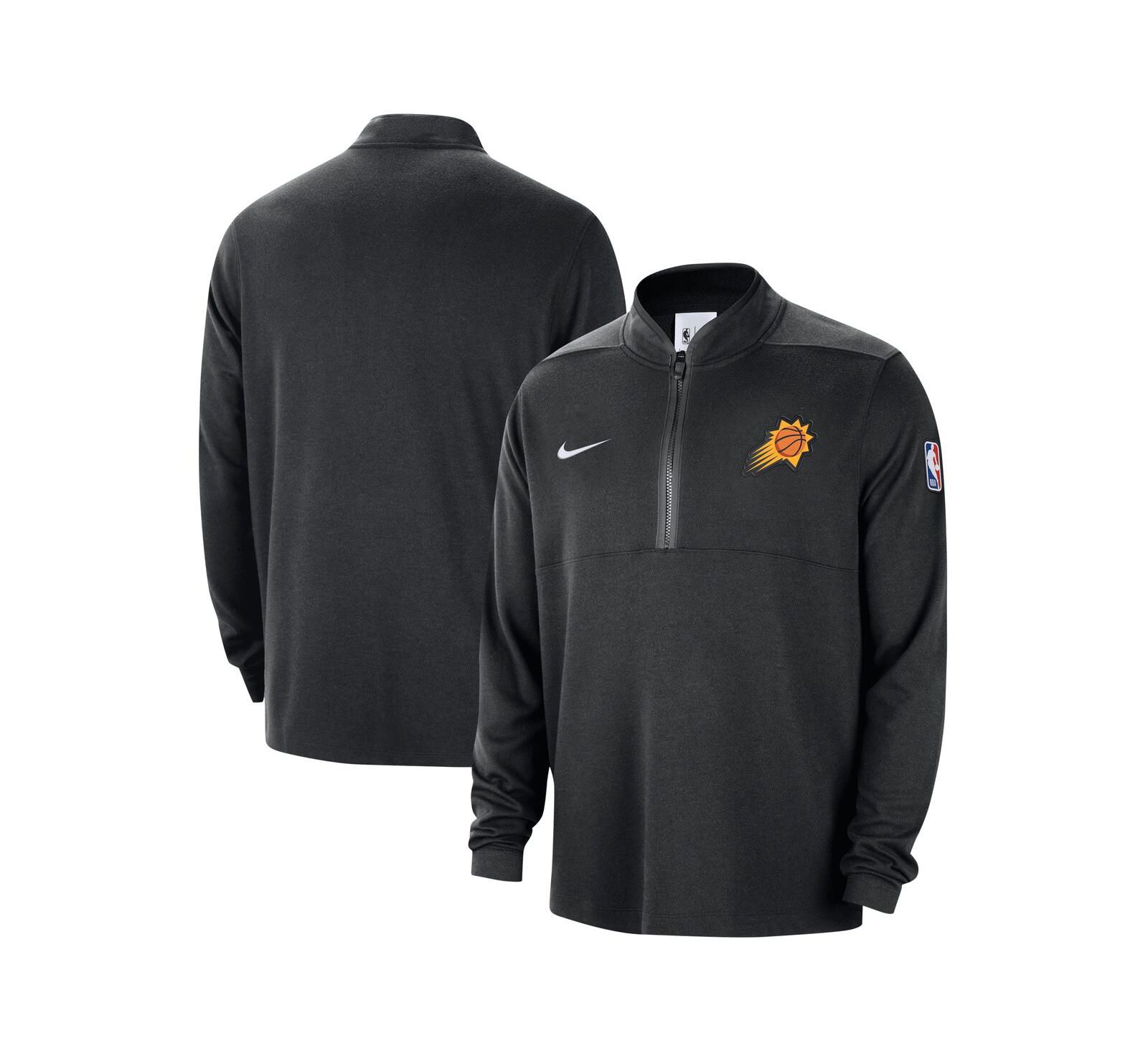 Nike Men's Black Phoenix Suns 2024/25 Courtside Performance Half-Zip Top