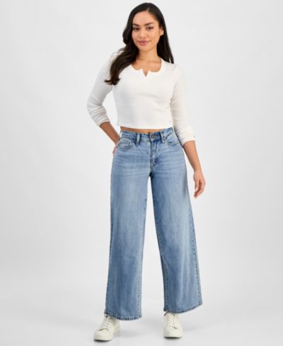 DKNY Jeans джинсы Petite Claremont Modern High-Rise Wide-Leg