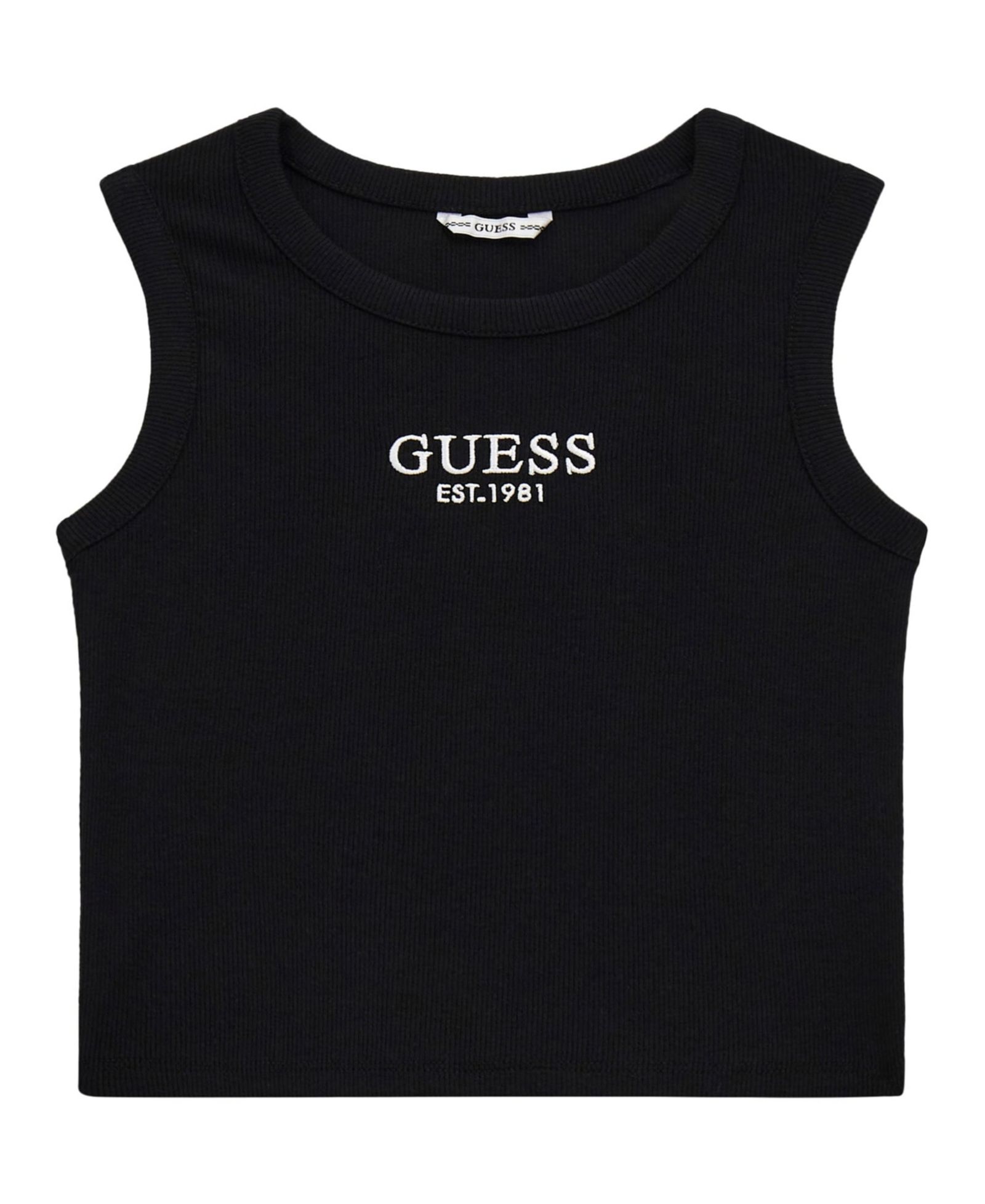 GUESS Girls' 7-16 Rib Midi Length Tank Top