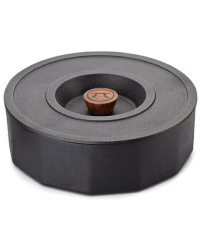 Многофункциональная кастрюля Outset из чугуна с крышкой, 3-Quart
