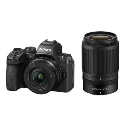 Беззеркальная камера Nikon Z50II с объективами NIKKOR Z DX 16-50mm f/3.5-6.3 VR и Z DX 50-250mm f/4.5-6.3 VR