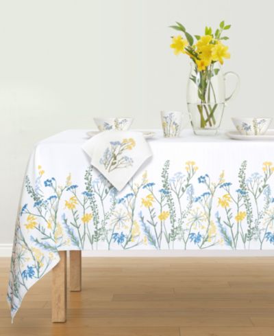Прямоугольная скатерть Lenox Wildflower Border 60" x 102"