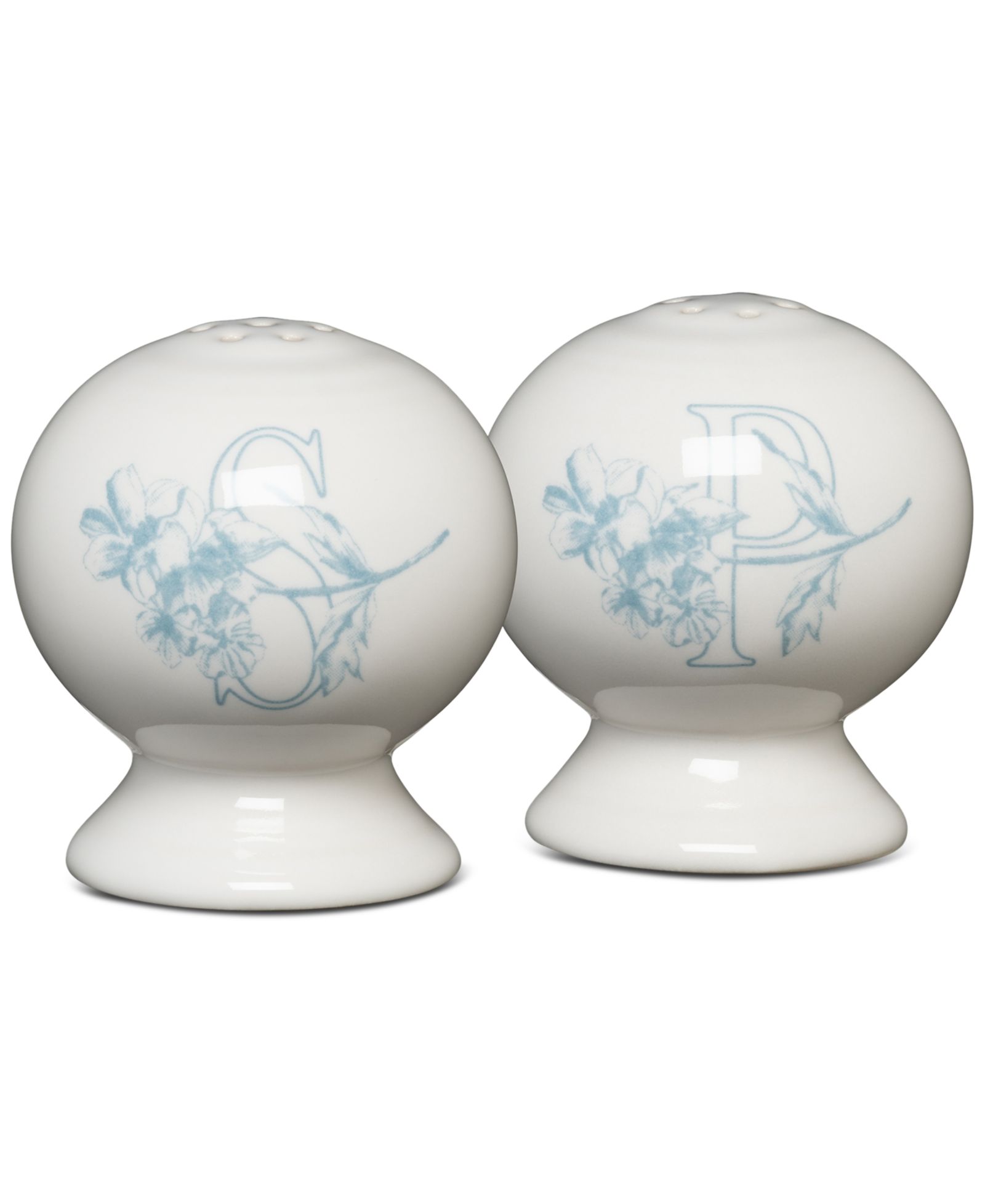 Fiesta Botanical Floral Salt & Pepper Shaker Set