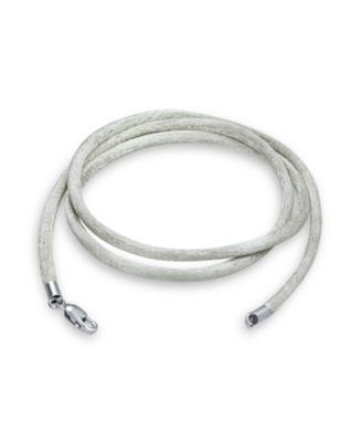 Ожерелье Bling Jewelry Soft Thin Satin Silk Cord Strand для подвески, .925 Sterling